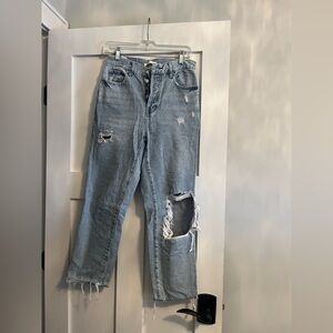 Pacsun High-Rise Straight Leg Jeans Size 26